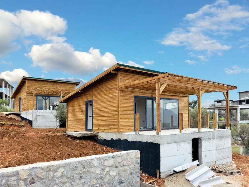 Ahşap Ev 50 + 20 m² Kuyucak / İZMİR