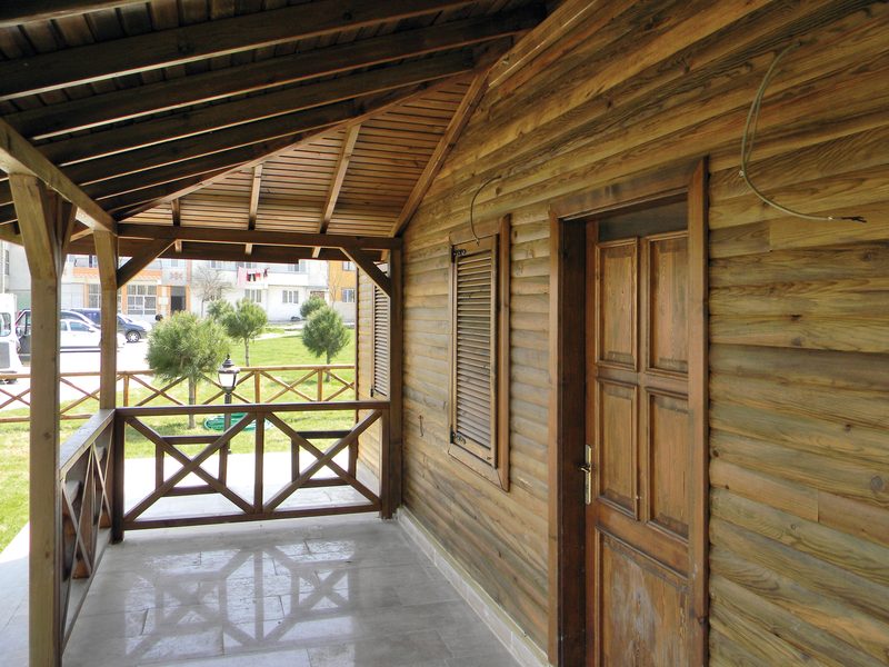 Ahşap Çocuk Kulübü 108 + 12 m² / MANİSA (giriş)