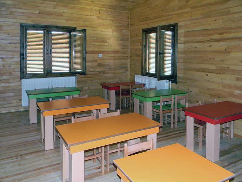 Ahşap Çocuk Kulübü 108 + 12 m² / MANİSA (iç mekân)