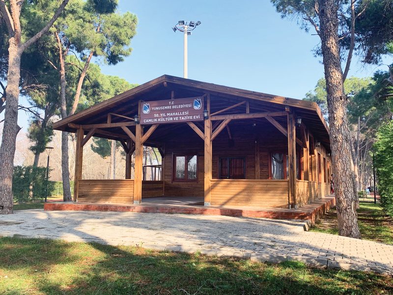 Ahşap Taziye Evi 115 + 55 m² Yunusemre / MANİSA