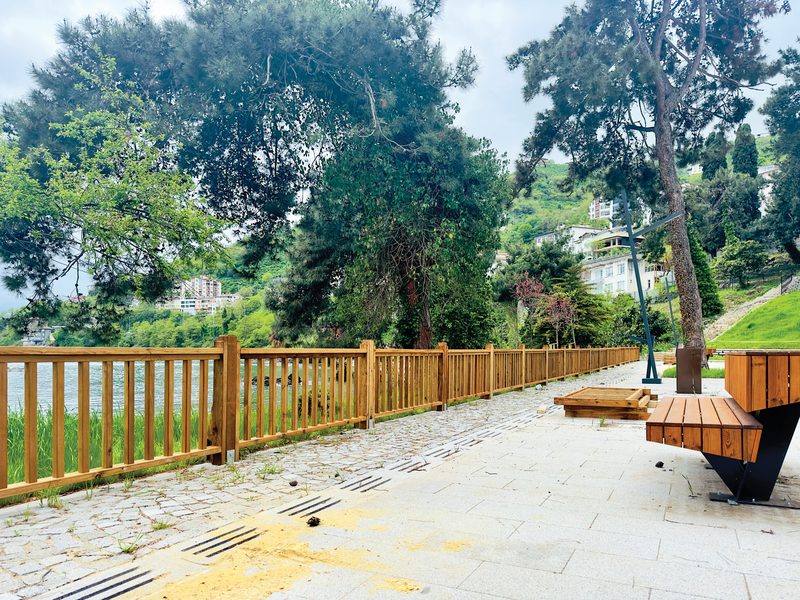 Ahşap Düz Korkuluk Model 03