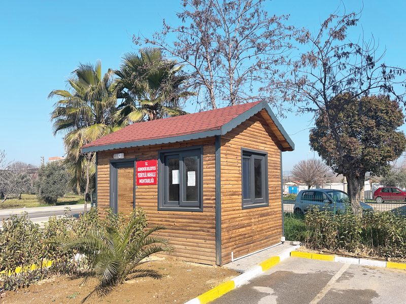 Ahşap İdari Bina 12 m² Germencik / AYDIN