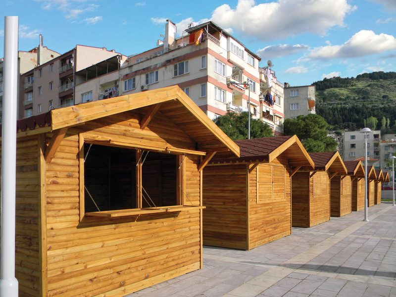 Ahşap Satış Büfesi 7,5 m² Şehzadeler / MANİSA