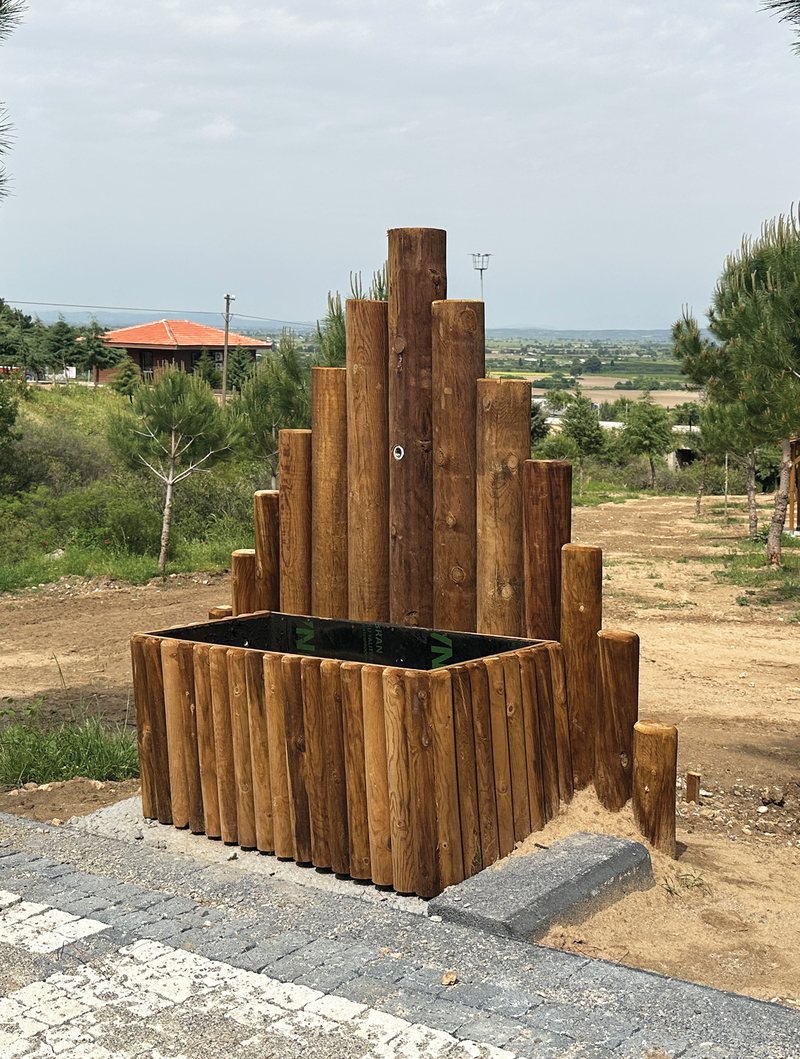 Ahşap Çeşme