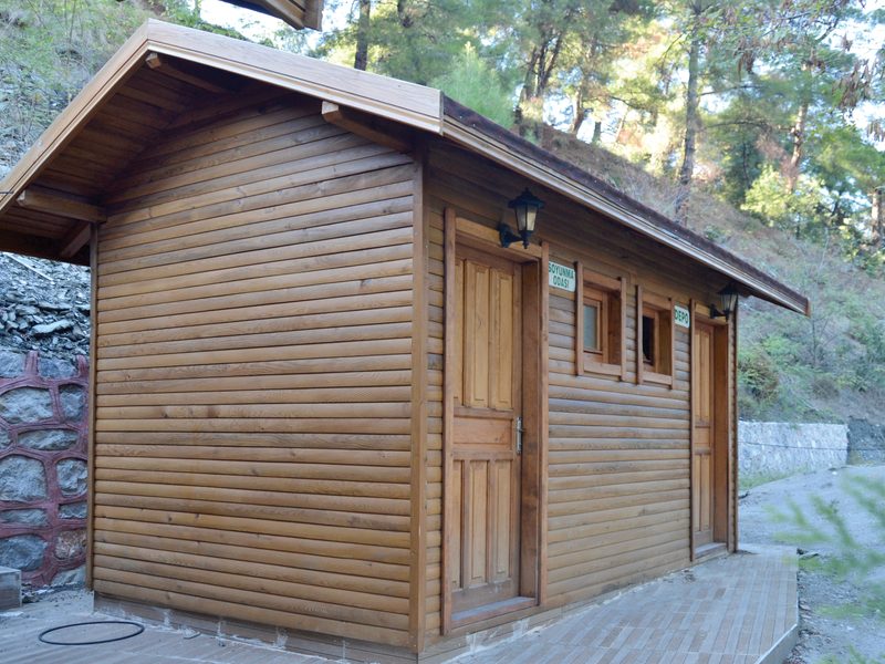 Ahşap Soyunma Odası