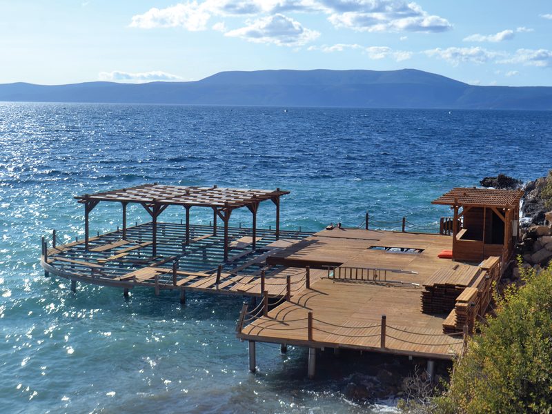 Ahşap İskele ve Snack Bar Seferihisar / İZMİR